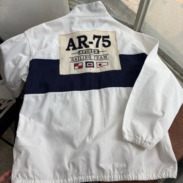 아비렉스 AR-75 코튼 아노락 자켓