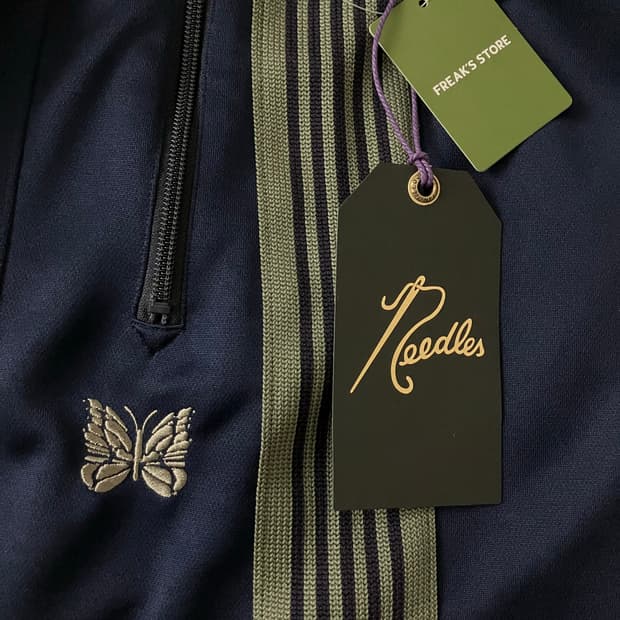 니들스 트랙팬츠 네이비