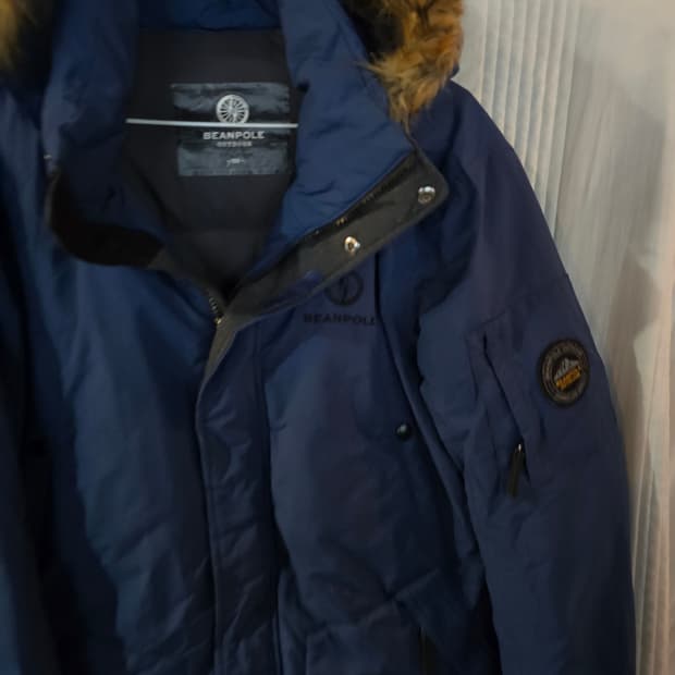 빈폴 오리털패딩 