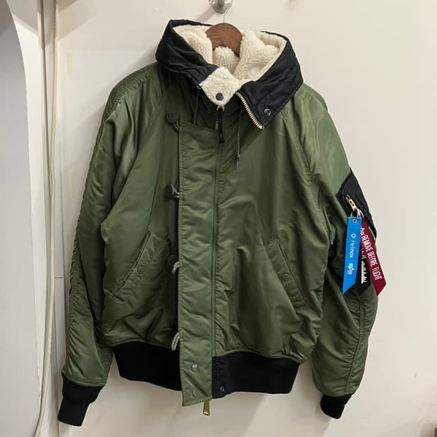 N185 알파인더스트리 헬리녹스 n2b 자켓