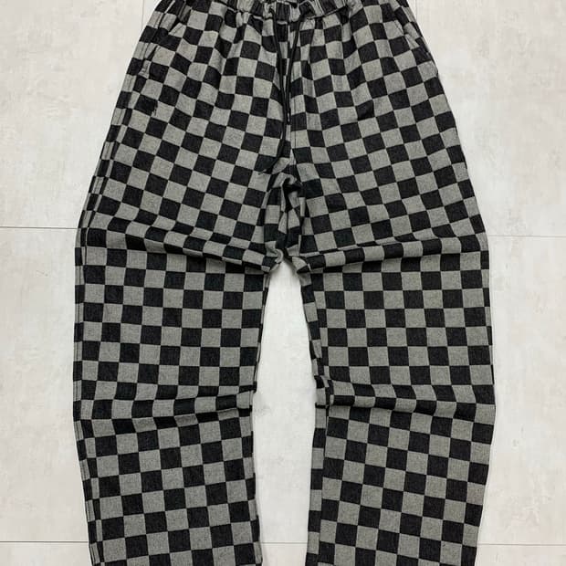 Brown breath 체크 벌룬 팬츠 #601