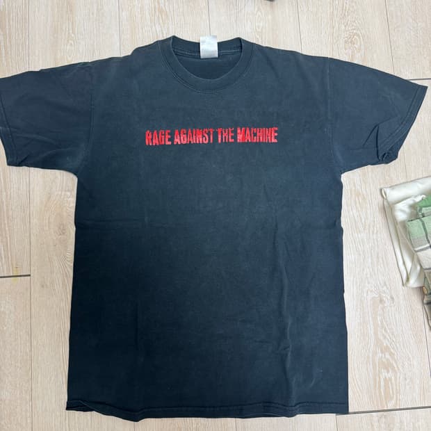 00s ratm 밴드 티셔츠