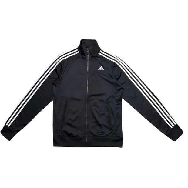 아디다스 스포츠 에센셜 트랙탑 져지 블랙 100