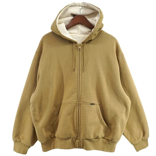 Supreme Reversible Work Zip Up Hooded