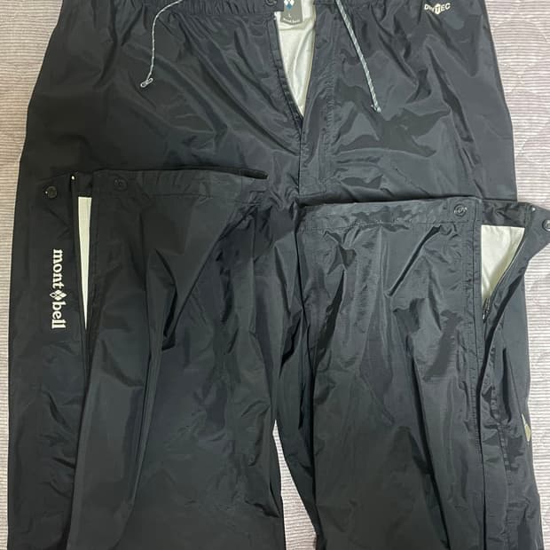 몽벨 레인 하이커 팬츠 블랙