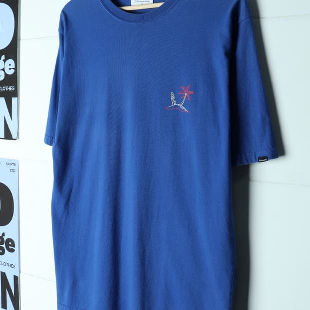 (L-XL) 커버낫 반팔 티셔츠 서핑 블루 올드스쿨-H34695
