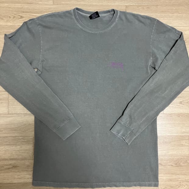 [M] 스투시 디자인 긴팔티셔츠