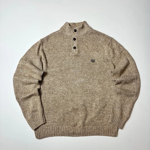 챕스 CHAPS 90's 엘보 패치 3B 니트 PN8451