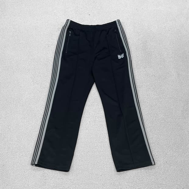 니들즈 Needles x LHP 트랙 팬츠 폴리 스무스 블랙