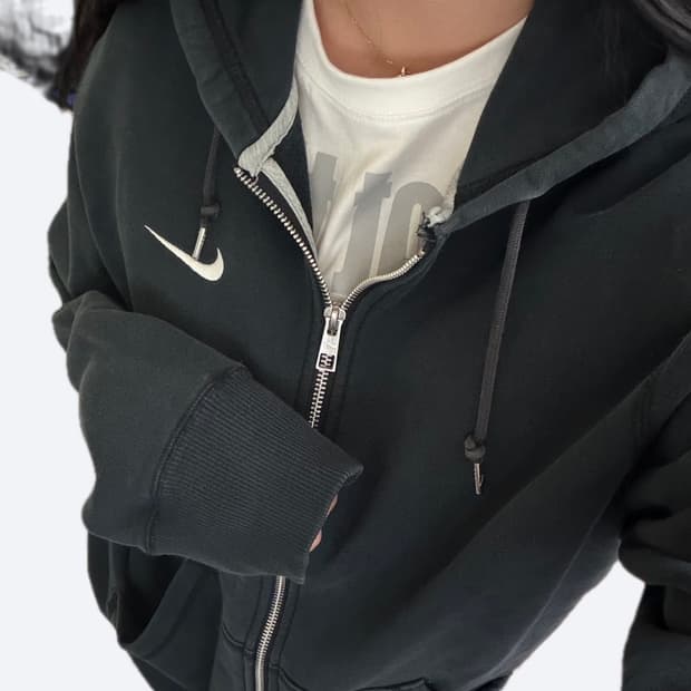 🖤나이키 스우시 블랙 후드집업🖤