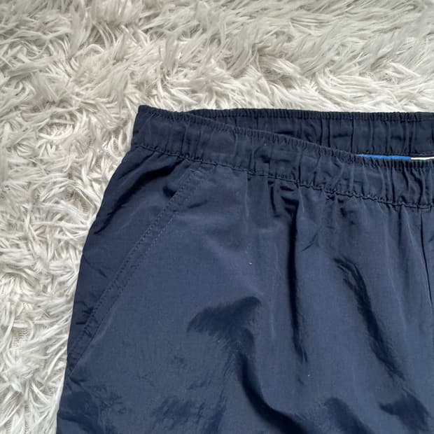 ADIDAS 일본빈티지 나일론 와이드팬츠 y2k 나일론팬츠 L 34