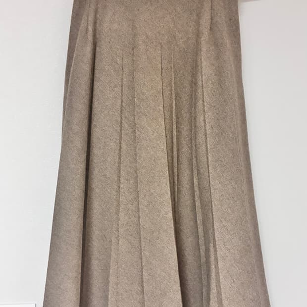 일본 빈티지 모카 스커트 