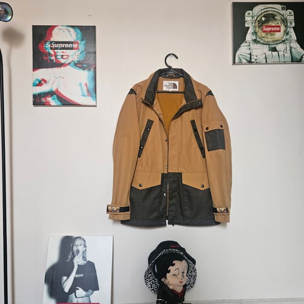 THE NORTH FACE 카멜 배색 자켓 (100/L)