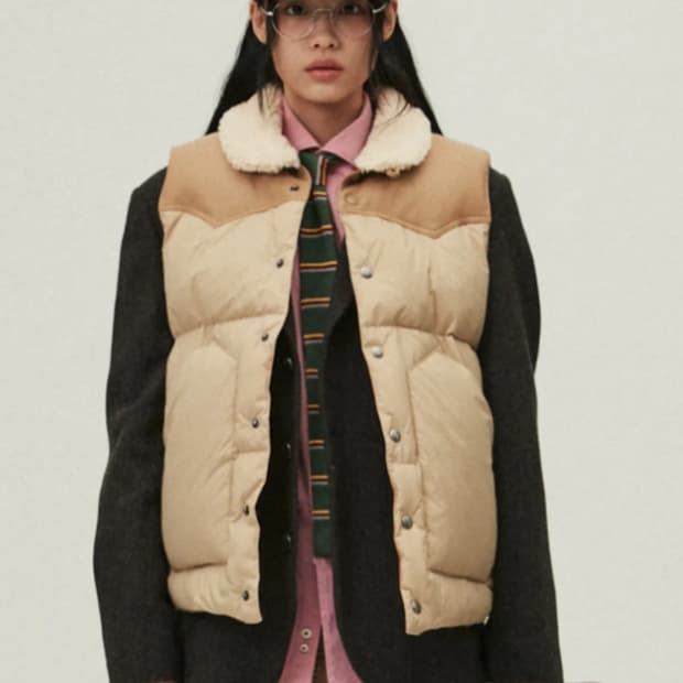 펜필드 다운베스트 패딩조끼 (베이지)