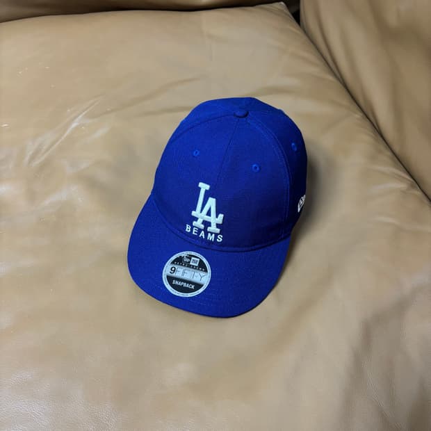 Beams 빔스 빔즈 뉴에라 9Fifty 6패널 볼캡 모자 LA 다저스