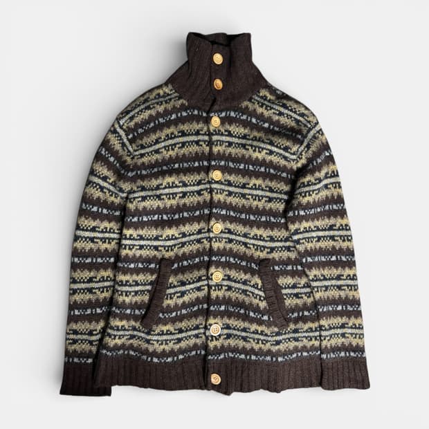 90‘s Woolrich Nordic Wool Cardigan