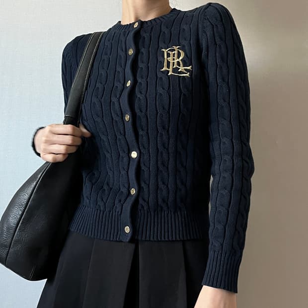 POLO RALPH LAUREN Cable cardigan