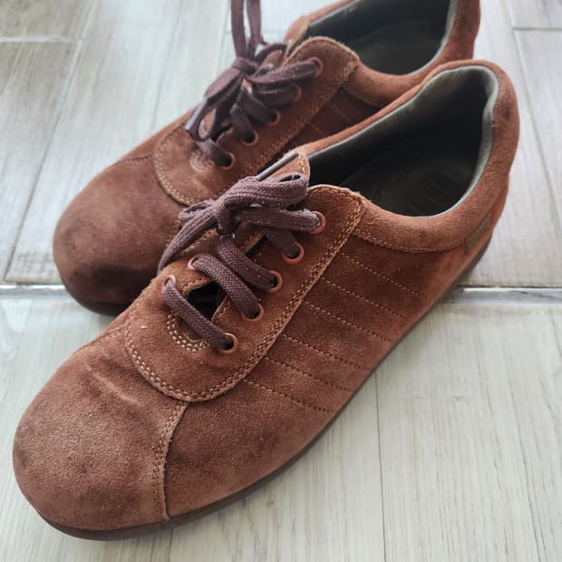 캠퍼 펠로타스 스웨이드 스니커즈 브라운 (270)