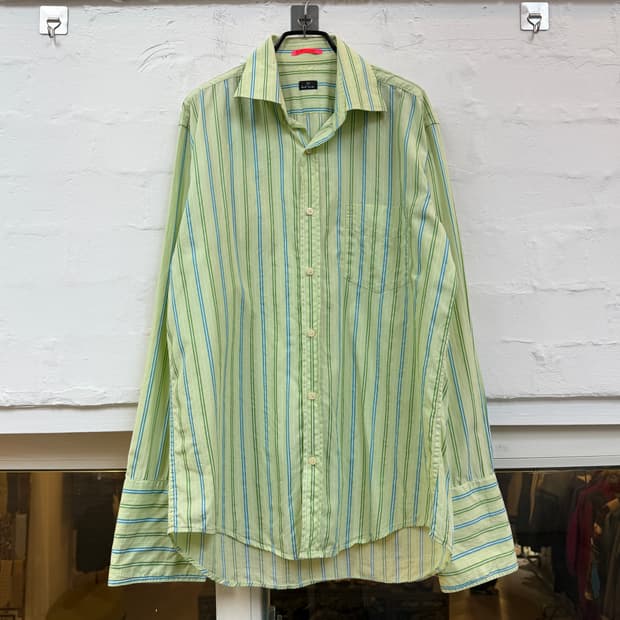 Paul smith 폴스미스 스트라이프 드레스 셔츠 L