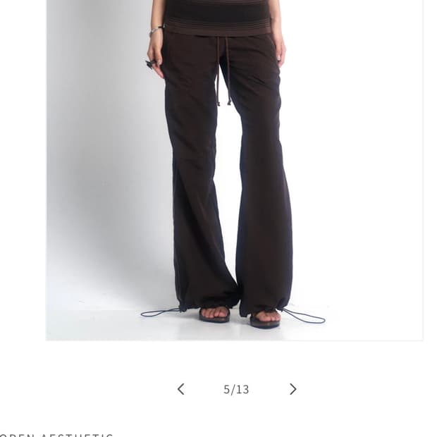 (구매)open aesthetic Retro Stripe Pants