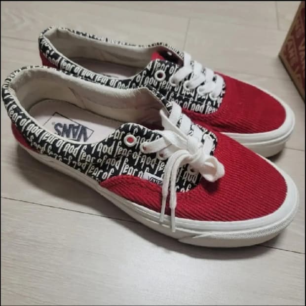 반스 Era 95 DX F.O.G. 레드 260mm