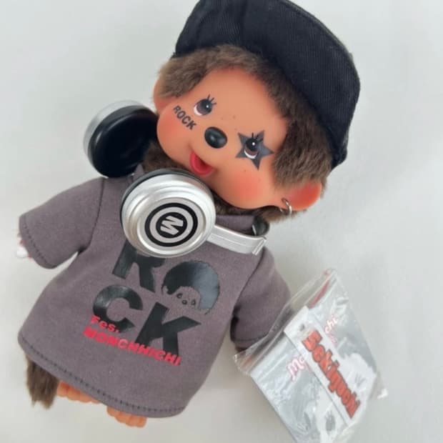 희귀 몬치치 디제이 락 인형