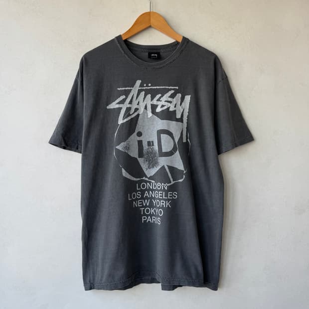 스투시 x i-d Magazine 티셔츠
