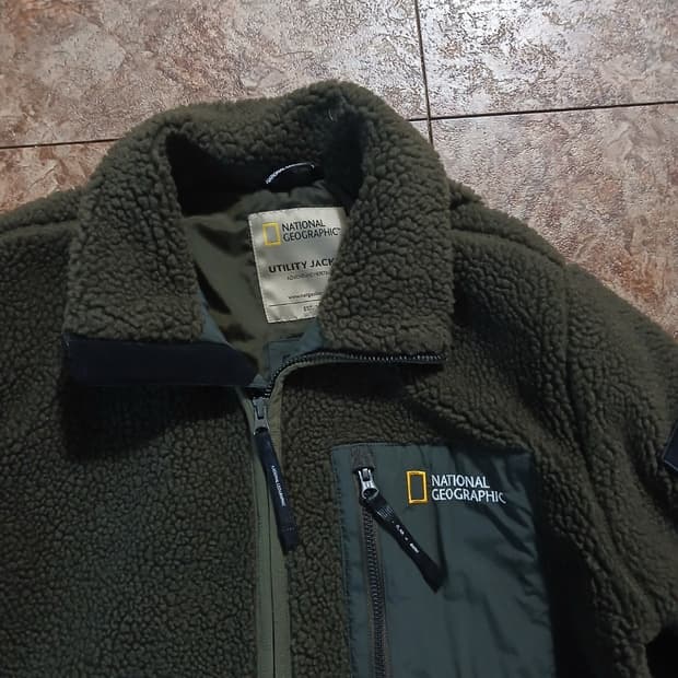 [정품] 내셔널지오그래픽 유틸리티 롱 플리스 자켓 (100/L)