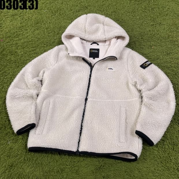 내셔널지오그래픽 플리스 후드 자켓