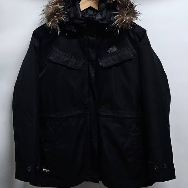 노스페이스 여성 고어텍스 XL 내피 구스경량패딩