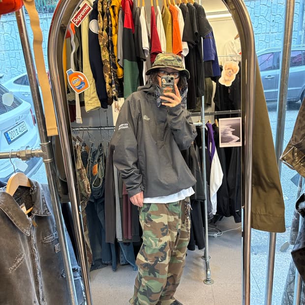 노스페이스 드라이벤트 윈드브레이커