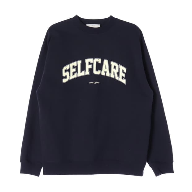 던스트 UNISEX SELFCARE SWEATSHIRT_DARK NAVY