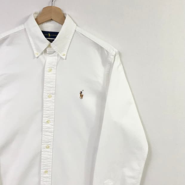 M 폴로 옥스포드 화이트 셔츠