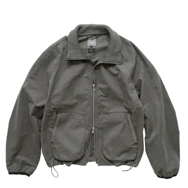 [3] 폴리테루 립 자켓 세이지 그레이