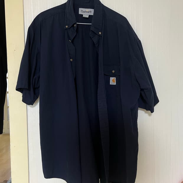 칼하트 반팔셔츠 네이비 L