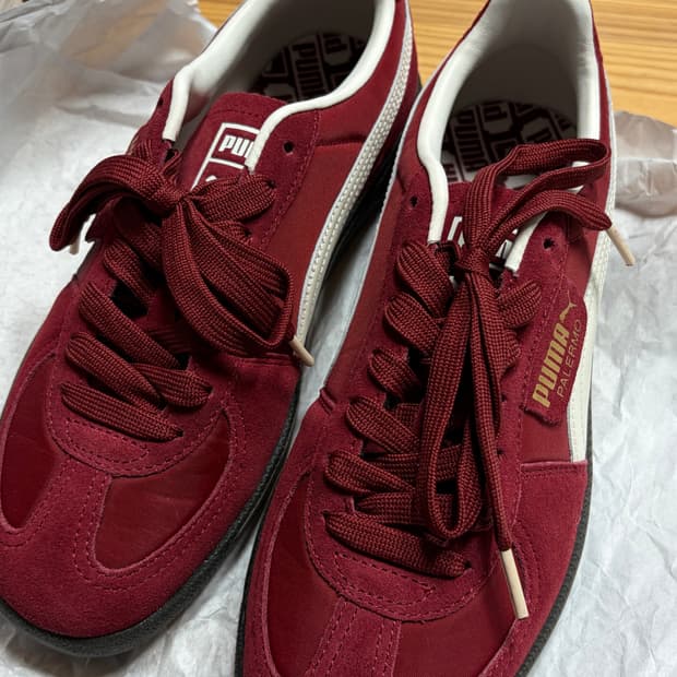 푸마 팔레르모 OG Intense Red Warm White