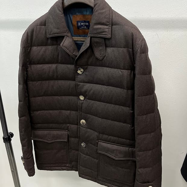 105-110) 브로이어 브라운 울 패딩자켓 