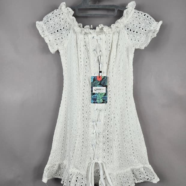 [무료배송]새상품 발리비키 F 여성 오프숄더 레이스 코르셋 미니 원피스