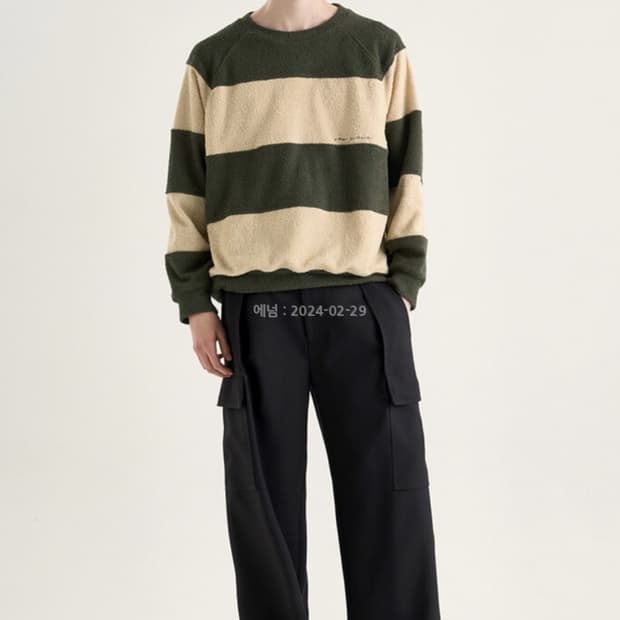 타임옴므 테리 티셔츠