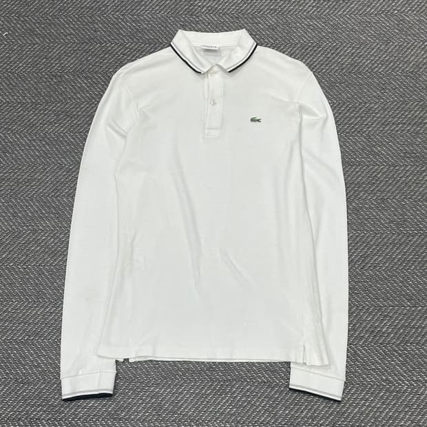 라코스테 로고 패치 카라넥 티셔츠 v0340