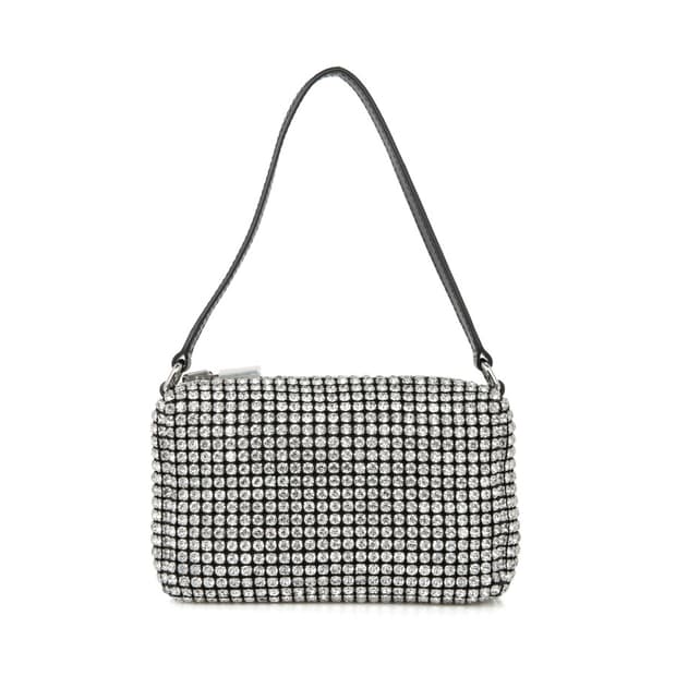 알렉산더왕 라인스톤 크리스탈 파우치 미니토트 2019P0813J