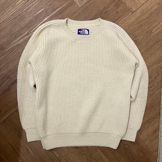 N83 노스페이스 퍼플라벨 니트