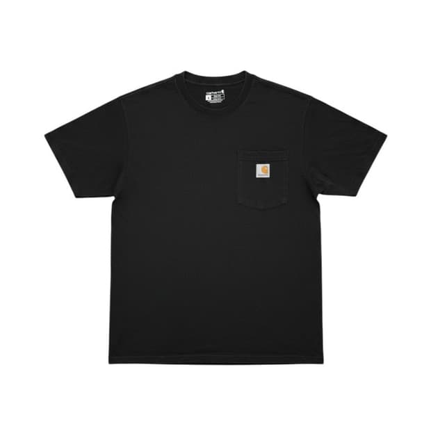 CARHARTT 칼하트 반팔 티 블랙 S