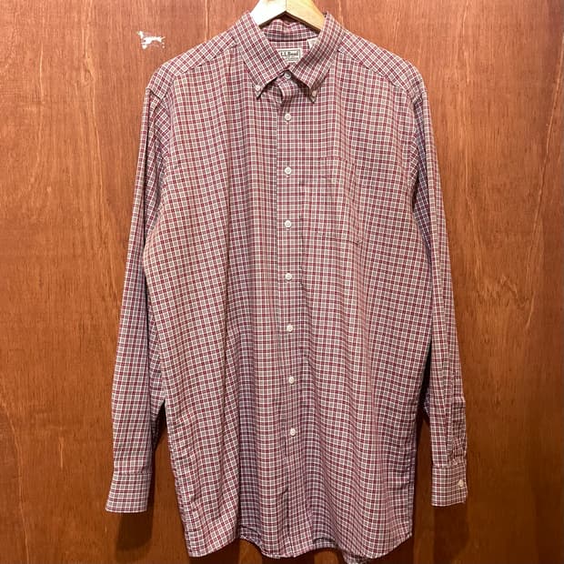 (L) L.L Bean 엘엘빈 체크 셔츠
