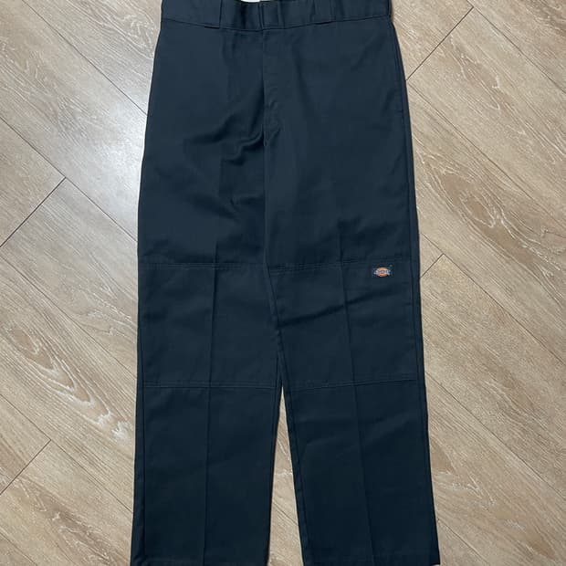 디키즈 더블니 팬츠 블랙