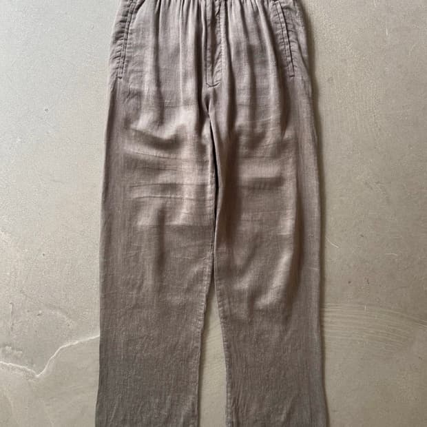 URU Linen Cupro Relaxed Easy Trousers