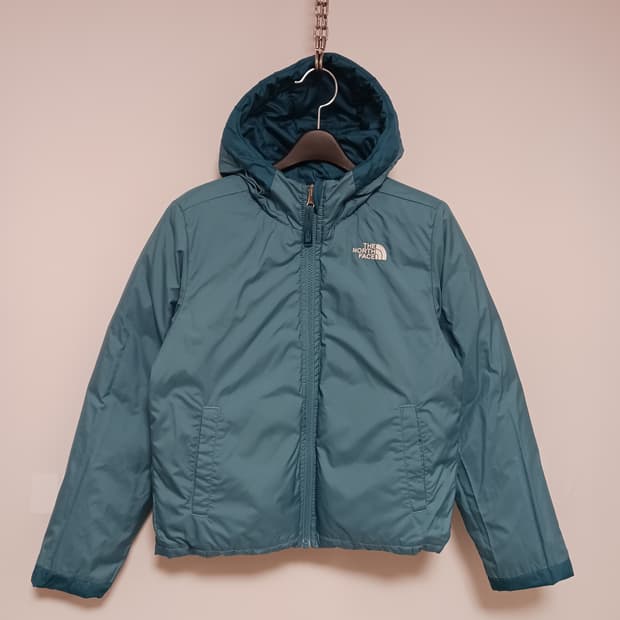 노스페이스 키즈패딩 리버시블 550필