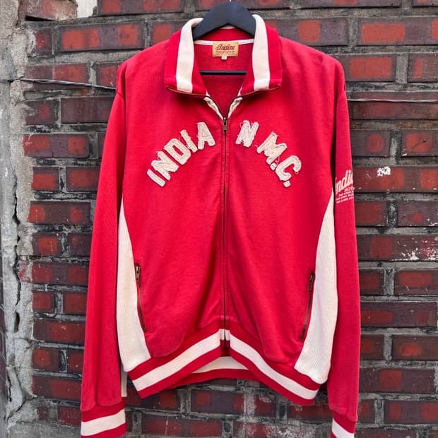 인디언 모터사이클 스펠아웃 코튼 집업