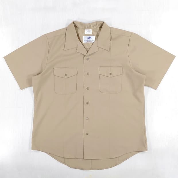 미해군 하계 정복 반팔셔츠 XL