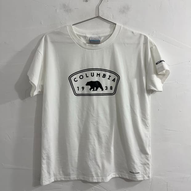 Columbia printing t-shirt